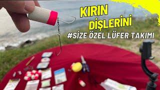 Zincirli Çinekop Dip Takımı. Kıyıdan Yemli Çinekop Lüfer Avı Takımı