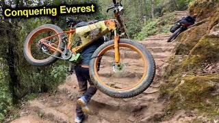 What to do with Lex? The road is ENDED️Expedition Everest on ELECTRIC BIKES on trails PART 3