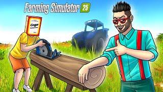 ОТКРЫЛИ ПРОИЗВОДСТВО ДОСОК И ТЕПЕРЬ ТОЧНО ПОСТРОИМ ХРАМ В FARMING SIMULATOR 25