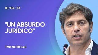 Para Kicillof, la sentencia por la expropiación de YPF es “un absurdo jurídico”