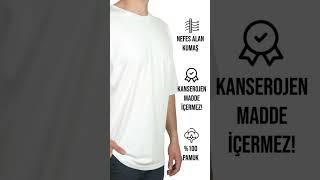 Firmalara Özel Logo Baskılı Beyaz Oversize Tişört | Şıklık ve Rahatlık Bir Arada #shorts
