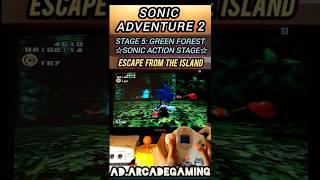 Sonic Adventure 2: Stage 5 Green Forest - Escape From The Island (Gameplay)