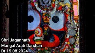 Mangal Arati Darshan Sri Jagannath Temple, Puri Dt.15/08/2024