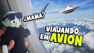 Subimos a un AVIÓN ️ para buscar a su MAMA  #mama #cielo #triste #diadelasmadres #viral #ovnis