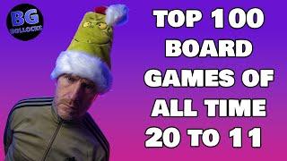 Top 100 Board Games Of All Time - 20 to 11 (2024)