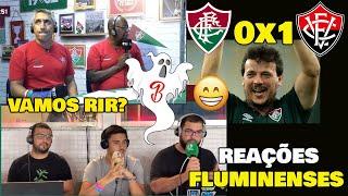 REAÇÕES FLU TV - FLUMINENSE 0x1 VITÓRIA - VAMOS RIR DO FLUMINENSE!