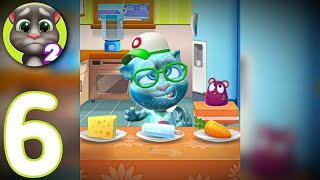 My Talking Tom 2 - Gameplay Walkthrough Part 6 -  Testing Very Cold Icecream - [iOS, Android]