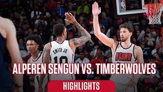 Alperen Sengun (38 points) Highlights vs. Minnesota Timberwolves l Houston Rockets