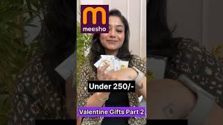 #meesho Gift ideas under 250 valentines special #shots shopping with Vaishali Mitra