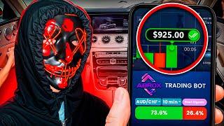 BINARY TRADING IN MY MERCEDES  ABROX BOT POCKET OPTION | BINARY OPTIONS PROFIT HUNTERS