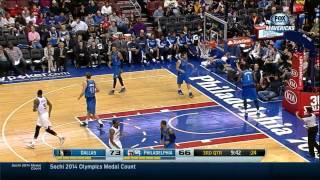 Michael Carter Williams - 25 points, 6 assists vs Mavericks Full Highlights (2014.02.21)