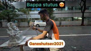 Mumbai work shop tejas parmar vlog bappa stutus  2021 ganeshutsav