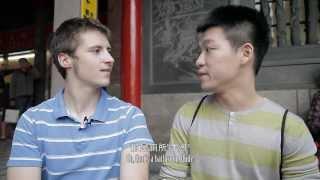 老外學習寺廟文化(KUSO版) - Foreigners Learning Temple Culture in Taiwan