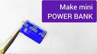 How to make mini power bank using capacitor DIY / 7tech projects