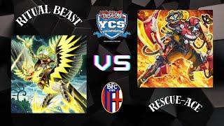 YCS Bologna Round 12: Rescue-Ace vs Ritual Beast! Shifter e Protos game changers!