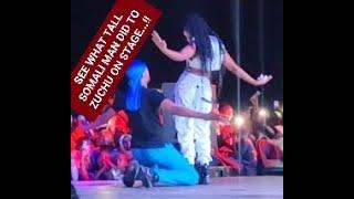 ZUCHU'S FIRST CONCERT IN KENYA TURNS INTO ROMANCE#somaliguy#wasafitv#Niq afrikano.