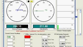 DataMite Software 9 - Absorber Dyno Setup