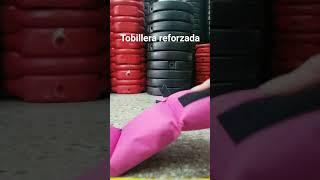 TOBILLERA REFORZADA CON CIERRE Y BOLSAS REMOVIBLES