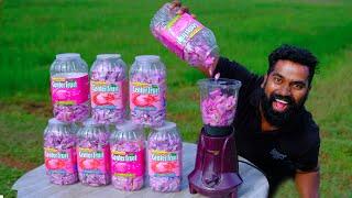 10000 Bubble Gum Giant Bubble Making Challenge | ബാബുൽഗം മിക്സിയിൽ അരച്ചപ്പോൾ | M4 Tech |