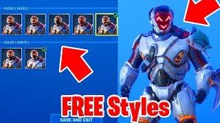 *NEW* How To Unlock The White Style of The Visitor Skin Fortnite