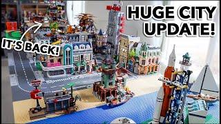 I REBUILT MY LEGO CITY! - Why Is This My Best Layout Yet...?