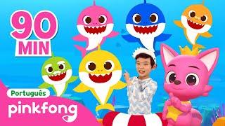 Mix - Divertidas Músicas Infantis | + Completo | Pinkfong, Bebê Tubarão! Canções para Crianças