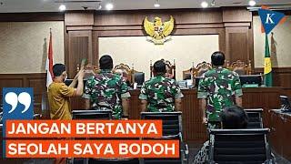 Perwira Tinggi TNI AU Emosi Saat Dicecar Jaksa dalam Sidang Kasus Helikopter AW