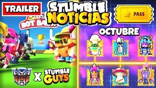 NUEVO PASE de BATALLA de *OCTUBRE*  NUEVO FONDO del LOBBY en STUMBLE GUYS 0.78 | NOTICIAS ERCASTY