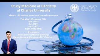 Study Medicine or Dentistry at Charles University - Meet the LF1 MedSoc President