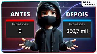 Como fazer o YouTube Recomendar seus Vídeos - Canal Dark Makers