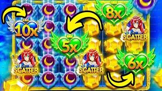 STARLİGHT PRİNCESS ⭐️ +120.000 TL  ‍ FARM'DA 120K SCATTER SHOW! REKORU #starlightprincess #slot