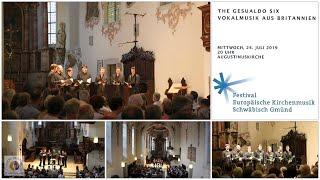 The Gesualdo Six | "Quemadmodum" John Taverner | Festival Europäische Kirchenmusik Schwäbisch Gmünd