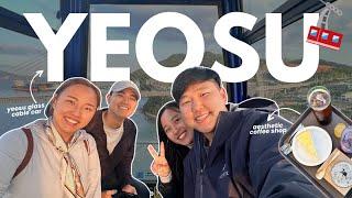 Hidden Gem of Korea - Yeosu | Korea Vlog : Marinated Crab, Rail Bike, Odongdo & Cable Cars