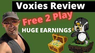 Voxies Review -  Gameplay of Voxies.io : Earn Voxel Token