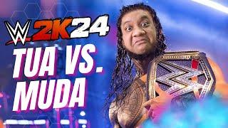 WWE 2k24 NGAKAK ABIS‼️ - Kaula Muda Vs. Kaula TUA