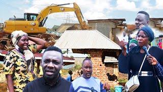 Tears as NEMA demolishes houses of Ugandans in Wetlands. One person dead