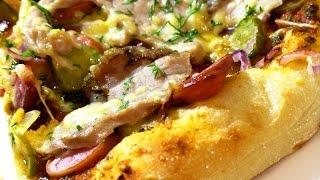 Как сделать ТЕСТО на ПИЦЦУ. Pizza dough.