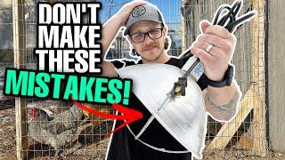 Top 10 Chicken Beginner MISTAKES You DON'T Want To Make! | How To Raise Chickens!