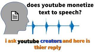 Can Text To Speech be Monetized On YouTube