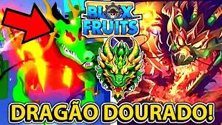 ROBLOX VAZOU NOVA DRAGON DO BLOX FRUITS UPDATE 24 SEM QUERER!