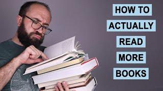 How to Actually Read More Books