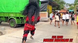 FULL DIKEJAR BARONGAN !! Barongan Ngamuk Ngejar Orang Asli Bikin Ngakakkk