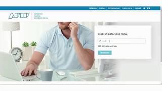 Tutorial: Mis Aplicaciones Web - AFIP - Declaracion Jurada de IVA para Responsables Inscriptos