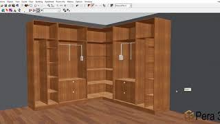 Closet Design Software - Cabinet Design Software - Pera 3D