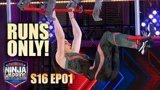 Only Runs! American Ninja Warrior S16 E01