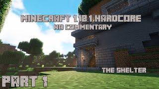 Minecraft 1.18 Hardcore Longplay (No Commentary) - The Shelter