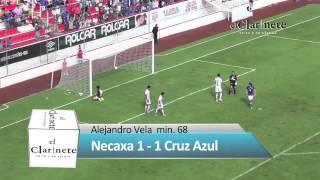 Resumen Necaxa vs Cruz Azul