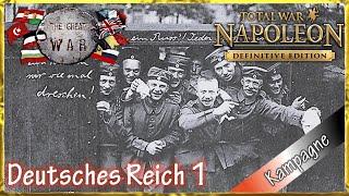 Erster Weltkrieg Total War: Great War Mod: Dt. Kaiserreich Kampagne + Historische Hintergründe Pt.1