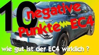 10 negative punkte an meinem citroen ec4