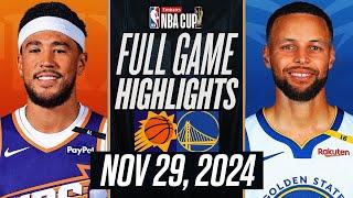 SUNS vs WARRIORS FULL GAME HIGHLIGHTS NOVEMBER 29, 2024 NBA FULL GAME HIGHLIGHTS TODAY 2K25